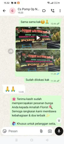 Testimonial Papan Bunga gunung bahagia
